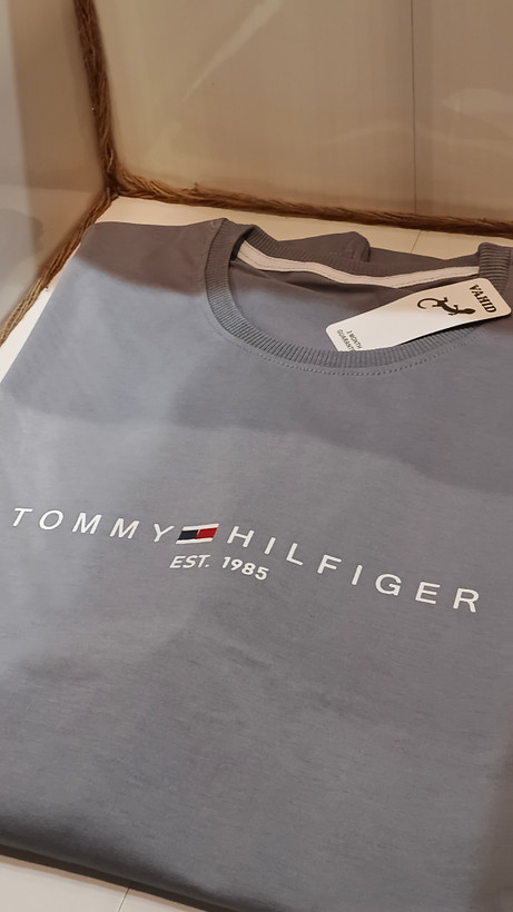 تیشرت سه نخ پنبه Tommy کیفیت بالا