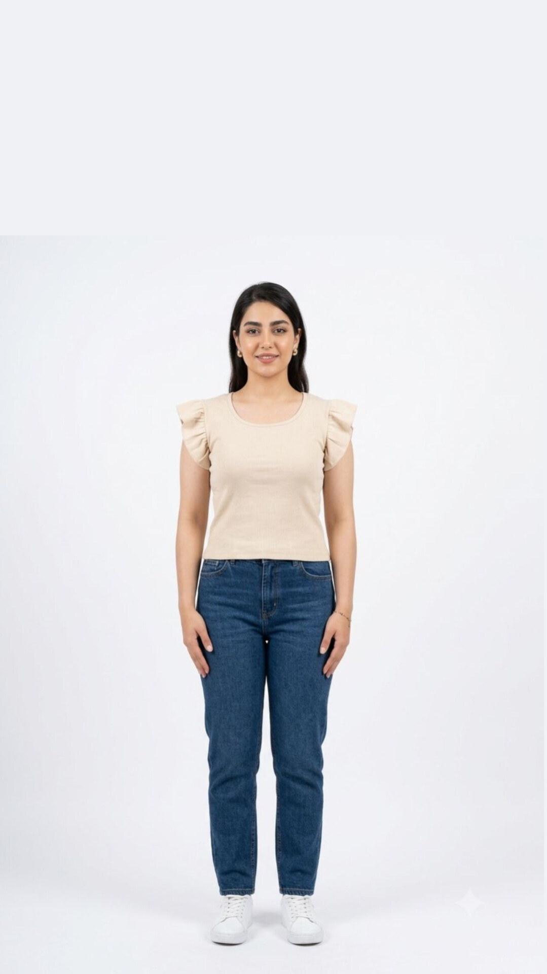 تاپ زنانه فانریپ استین عروسکی
